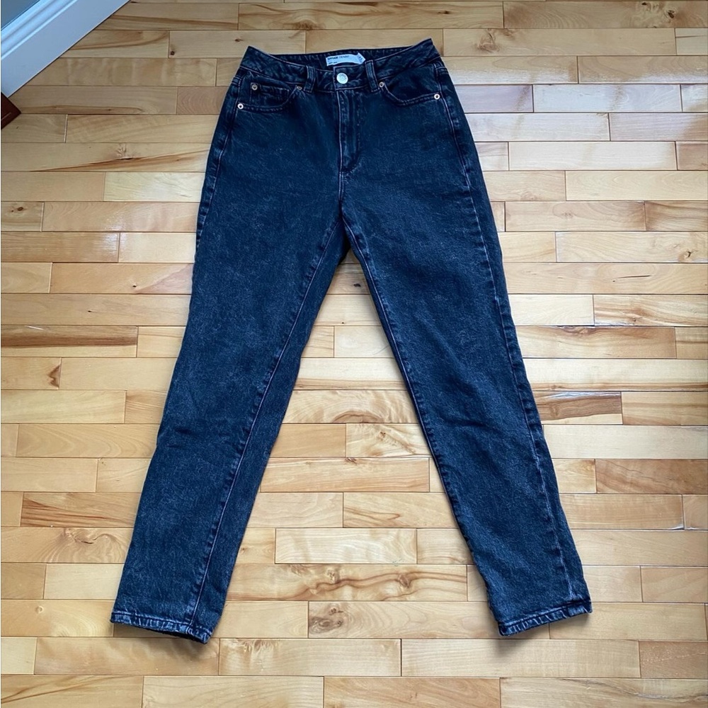Garage black mom jeans, size 0 - Picture 4 of 7